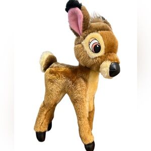 Vintage Disney Bamboo Plush Stuffed Toy Adjustable Legs Promotional 13” RARE